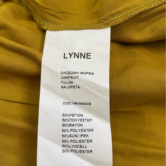 Lynne satin V neck boiler jumpsuit medium - Picture 8 of 14